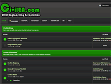 Tablet Screenshot of civilea.com
